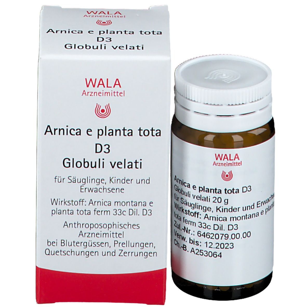 WALA® Arnica E Planta tota D 3 Globuli