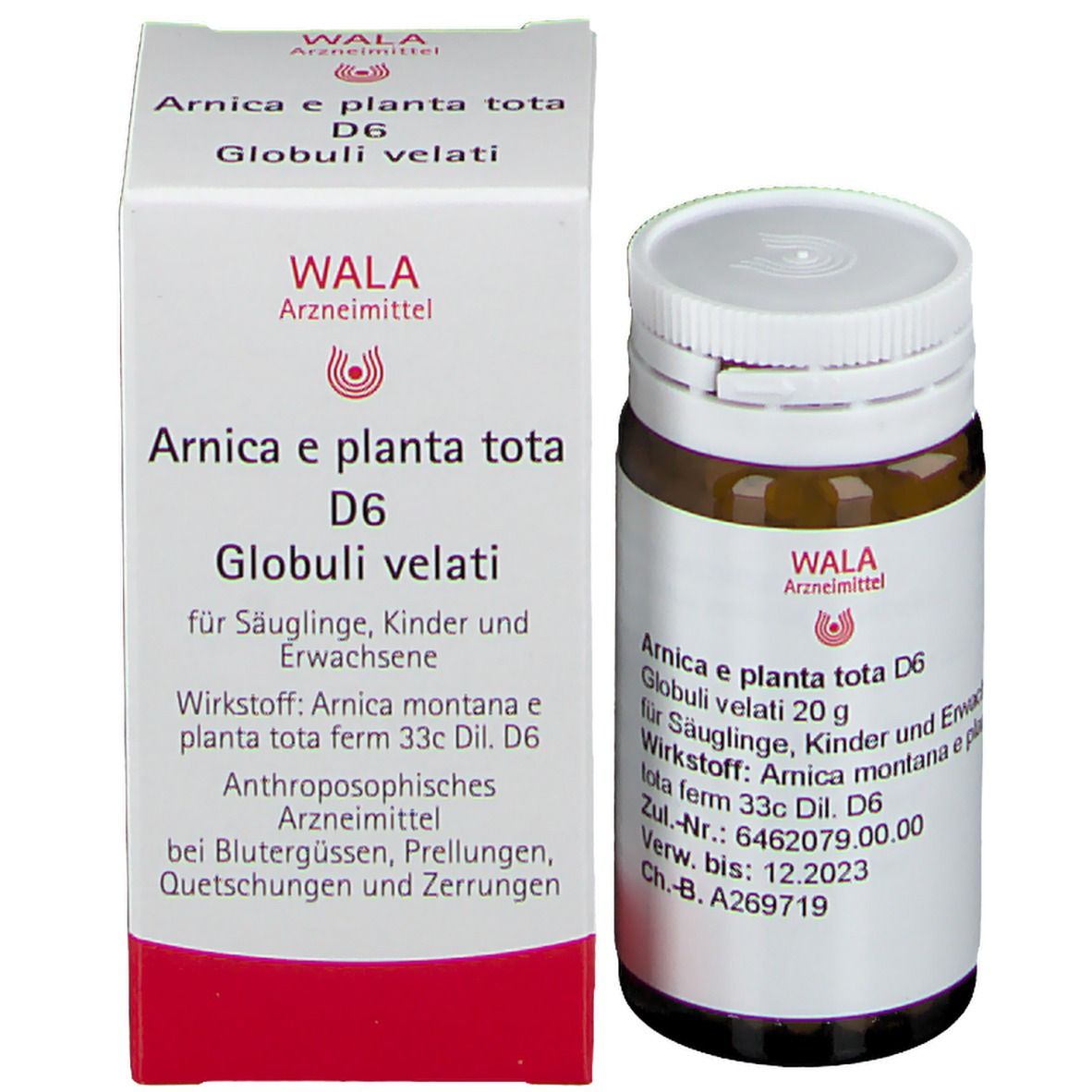 WALA® Arnica E Planta tota D 6 Globuli