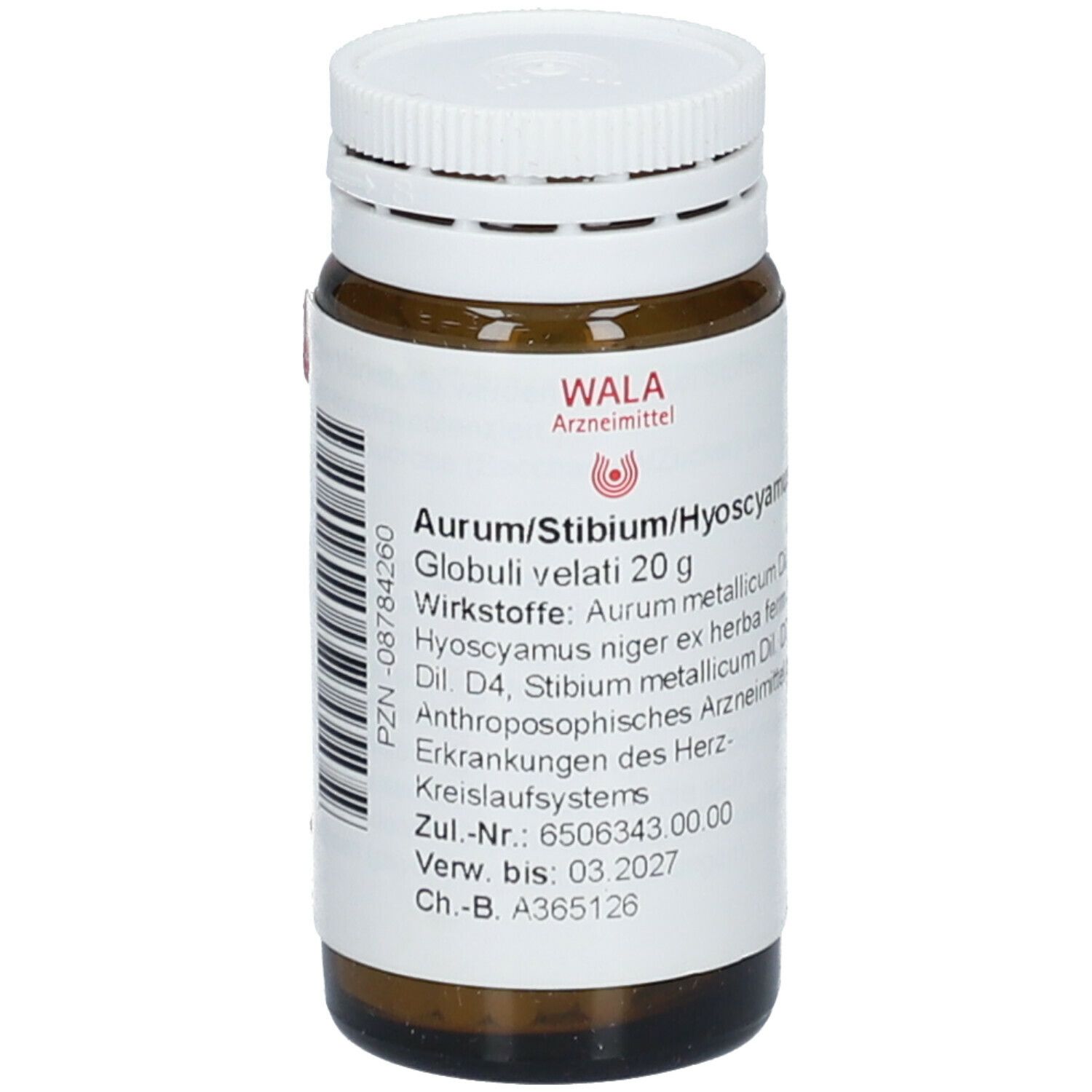 WALA® AURUM/ STIBIUM/ Hyoscyamus Globuli