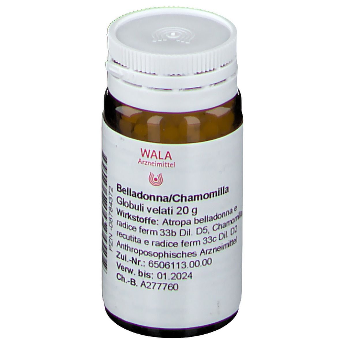 WALA® Belladonna Chamomilla Globuli 20 g Shop Apotheke