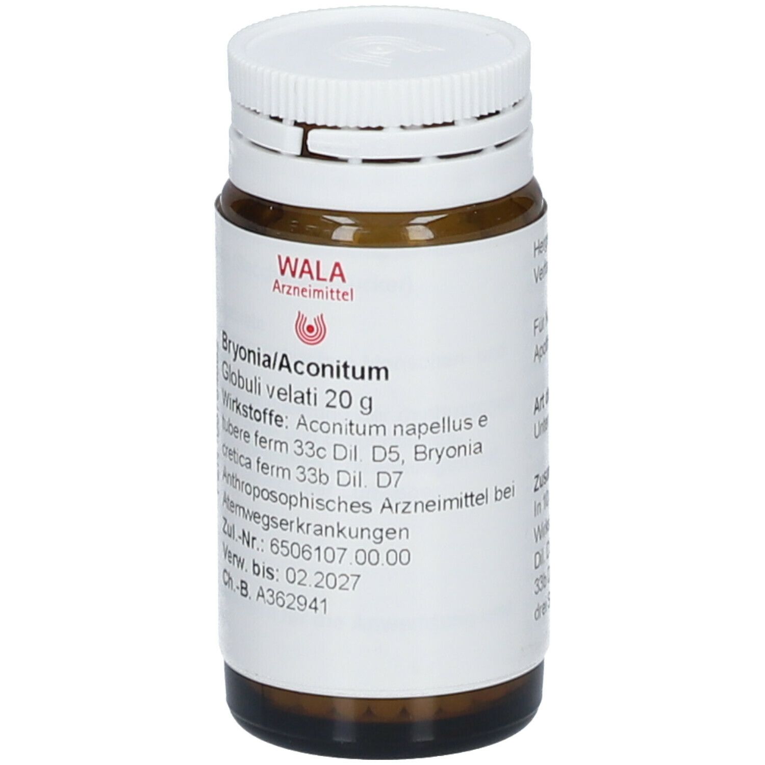 WALA® Bryonia Aconitum Globuli