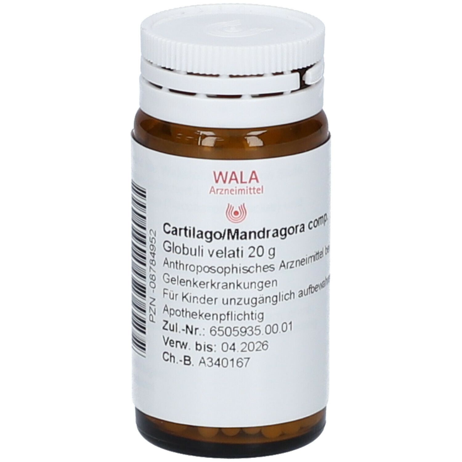 WALA® CARTILAGO/ Mandragora Comp. Globuli