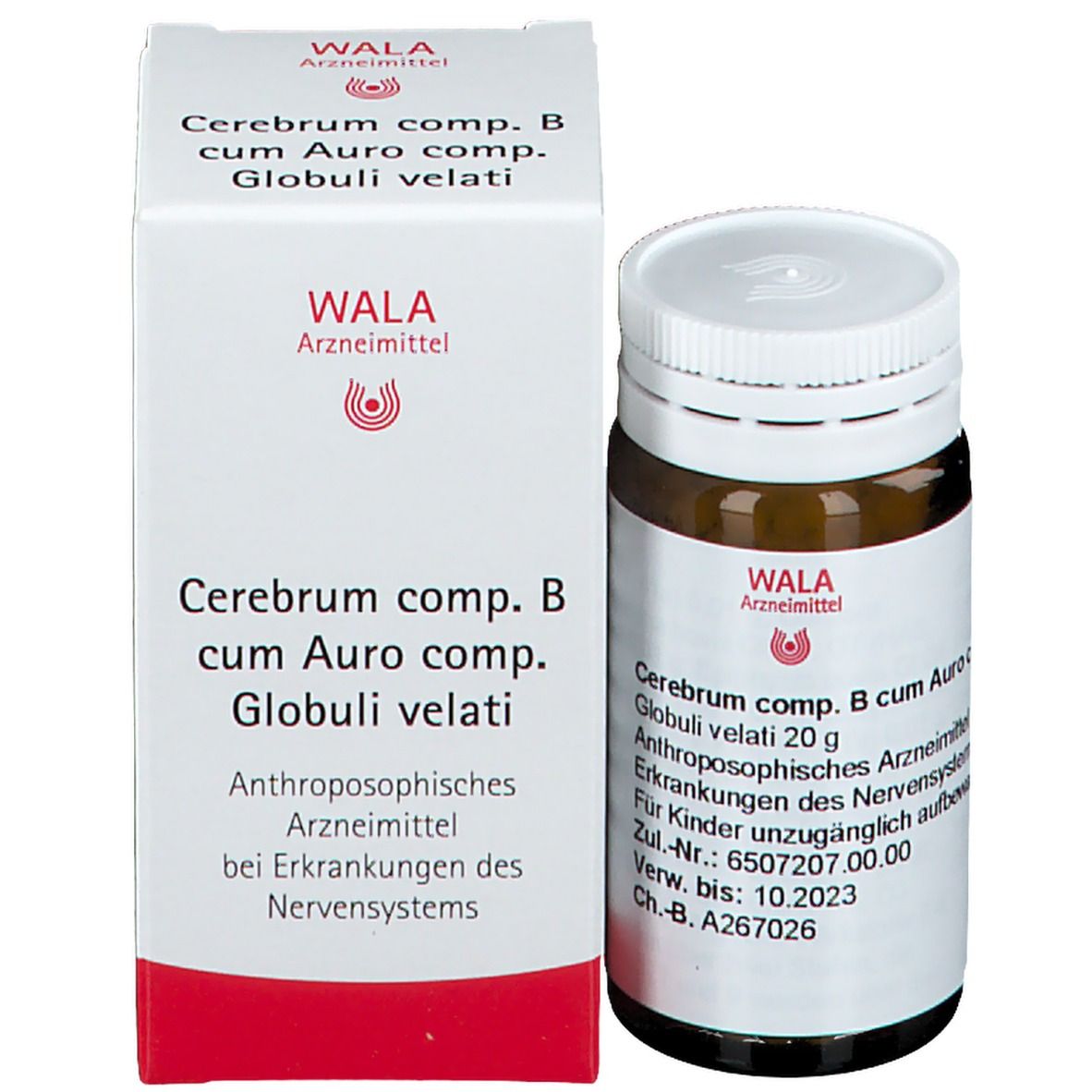 WALA® Cerebrum Comp. B c. Auro comp. Globuli