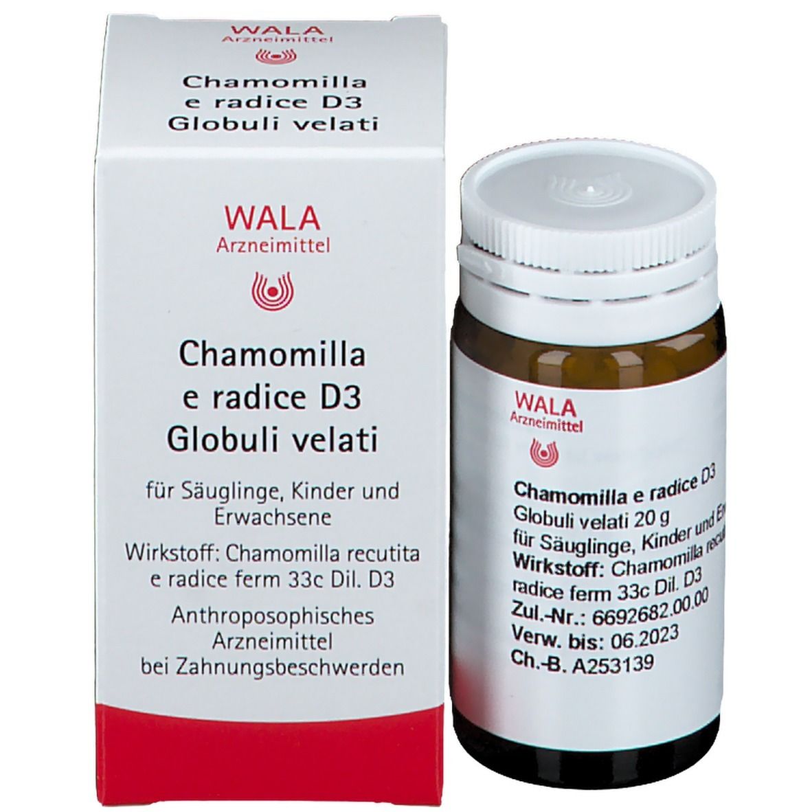 WALA® Chamomilla e radice D 3 Globuli