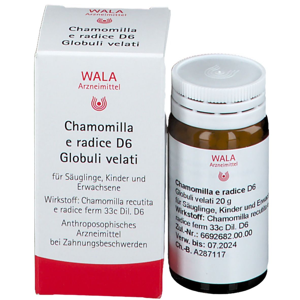 WALA® Chamomilla e radice D 6 Globuli