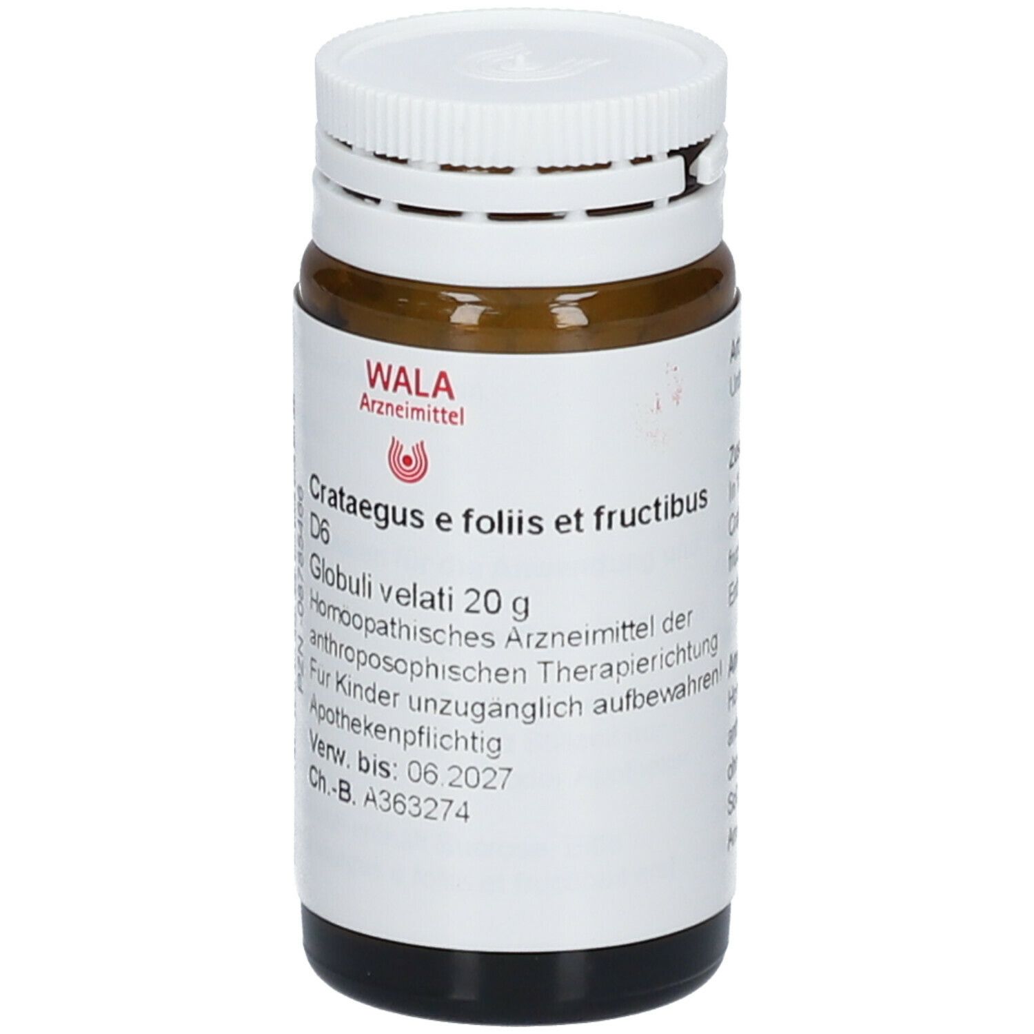 WALA® Crataegus e foliis et fructibus D 6