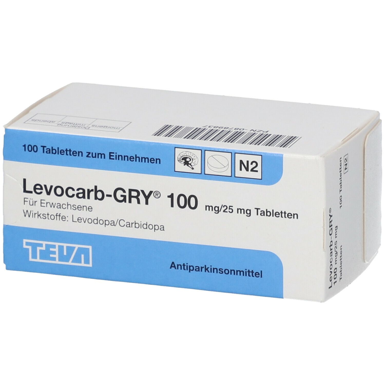 Levocarb-GRY® 100 mg/25 mg