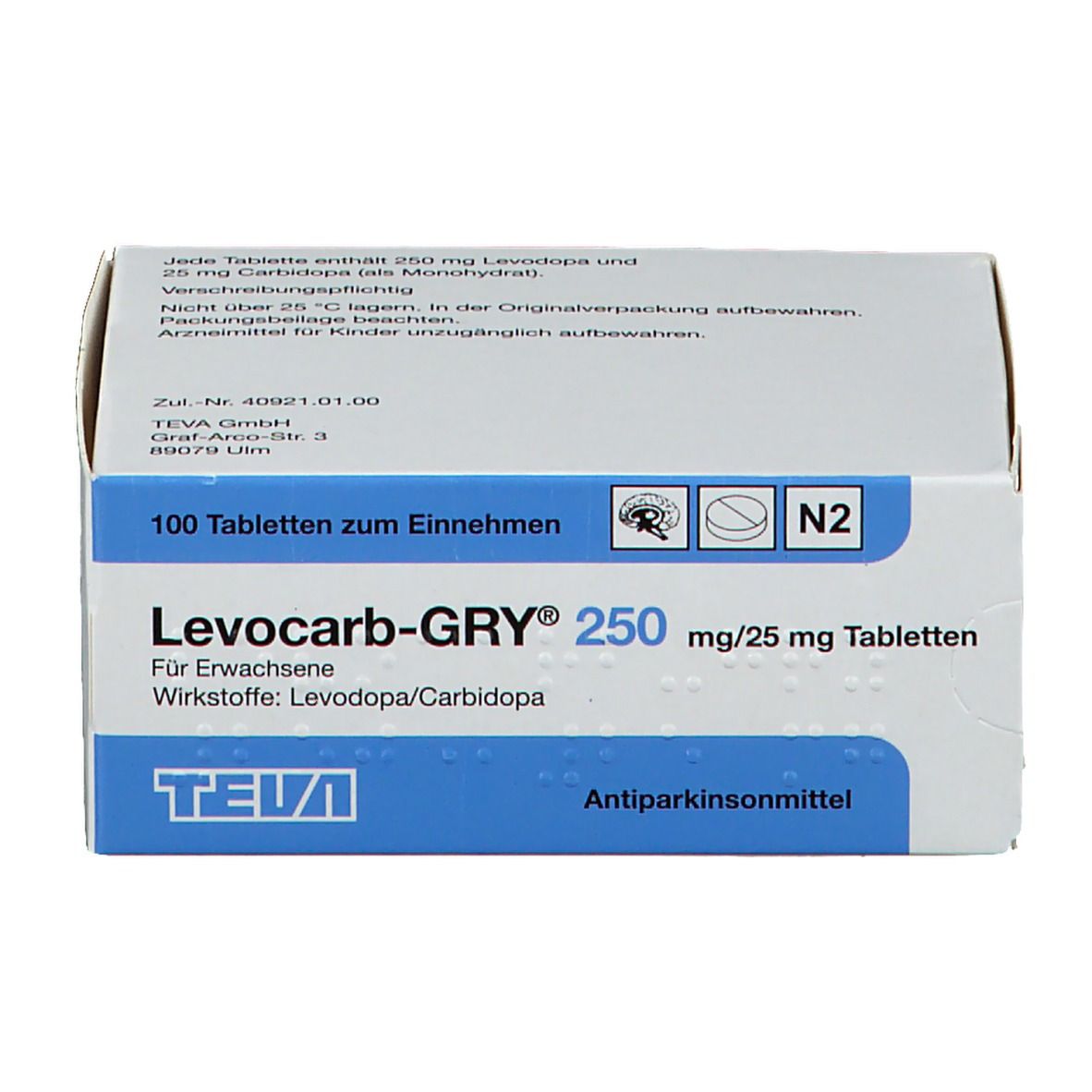 Levocarb-GRY® 250 mg/25 mg