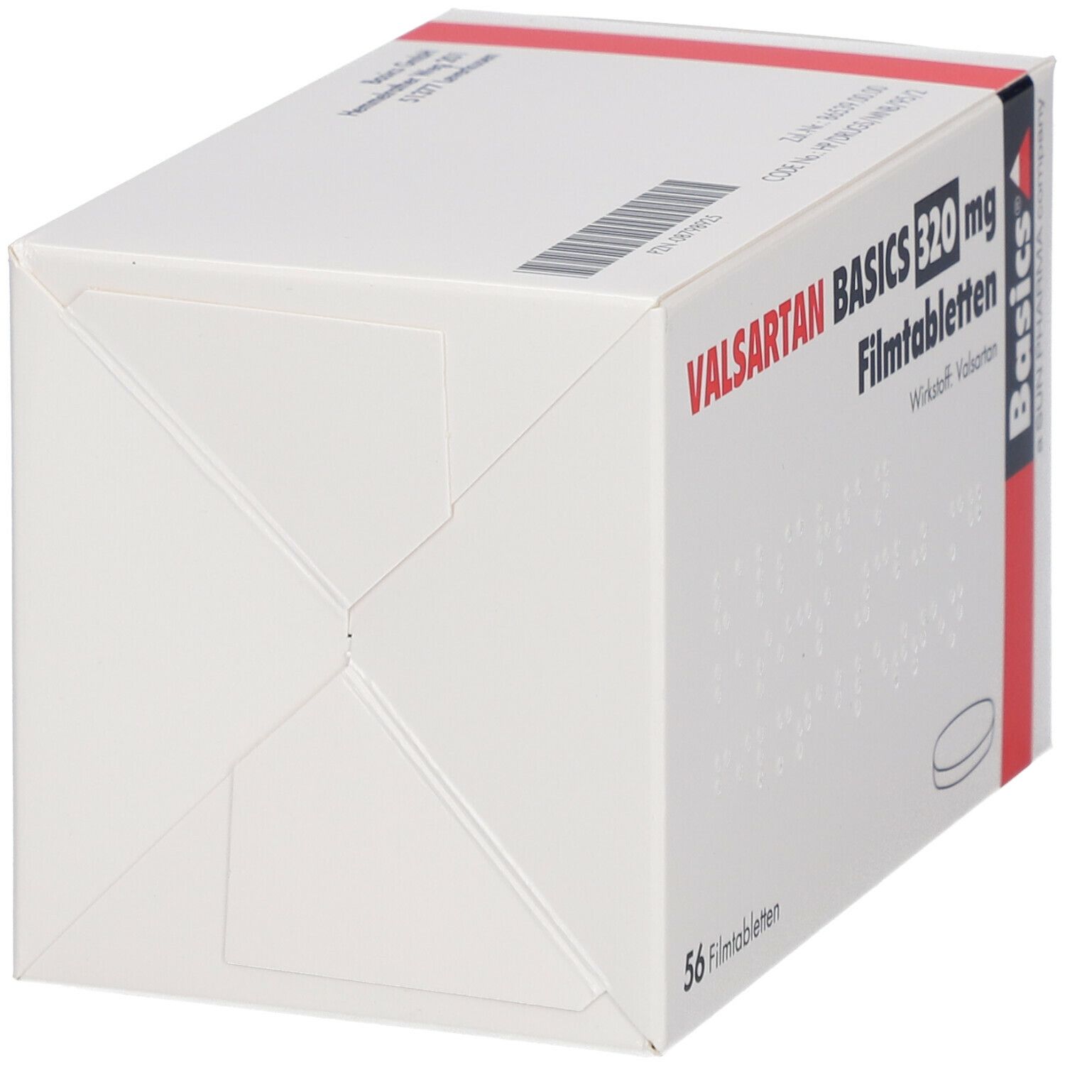 Valsartan Basics 320 mg Filmtabletten 56 St