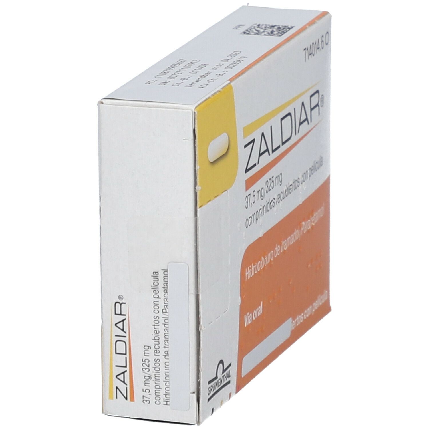 ZALDIAR 37,5 mg/325 mg