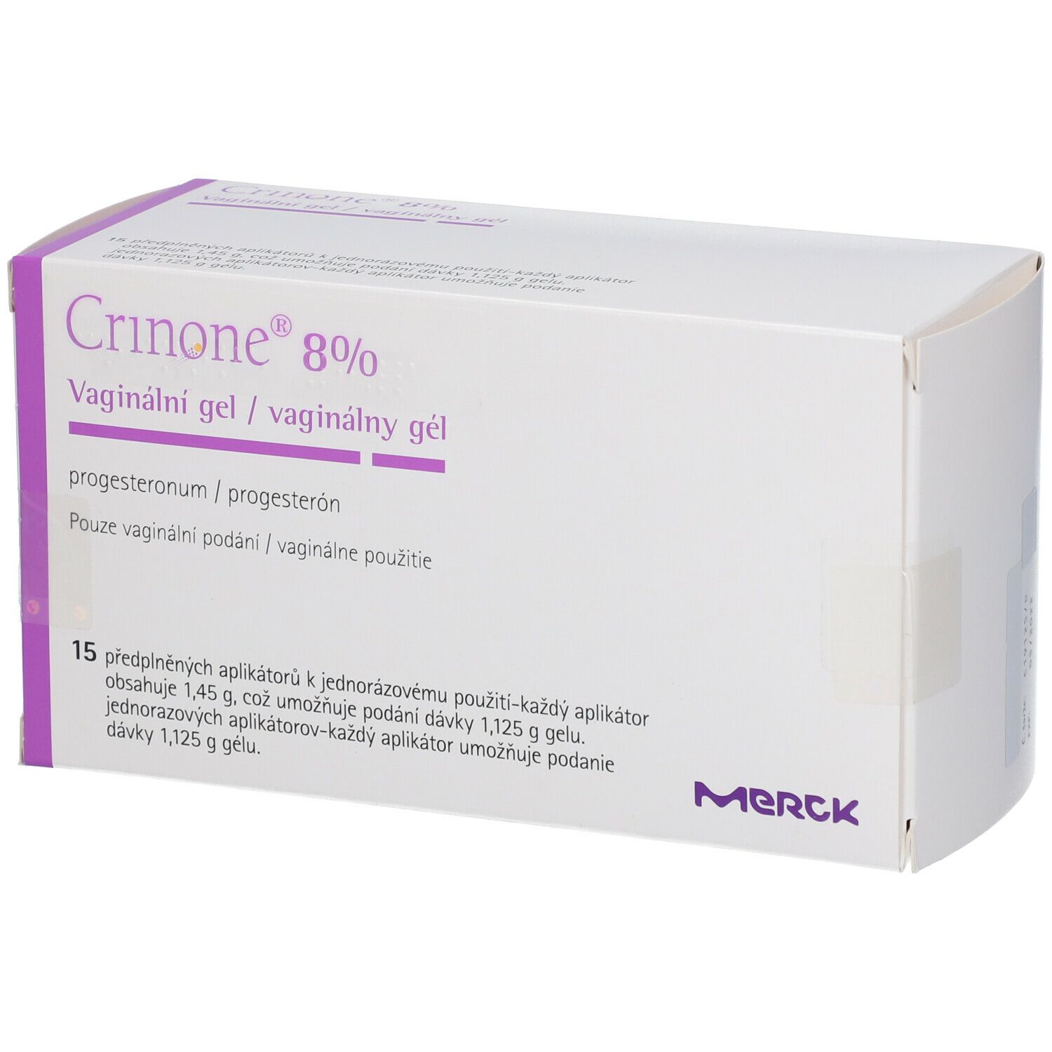 Crinone 8% Applikatoren Vaginalgel