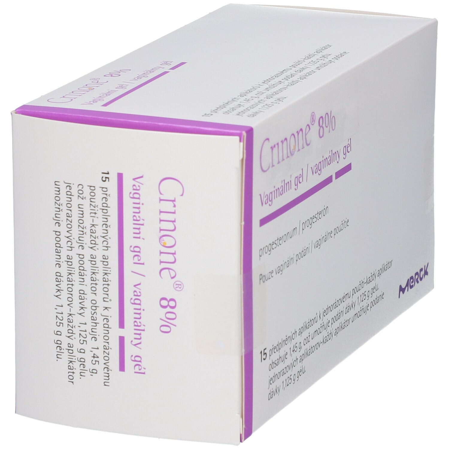 Crinone 8% Applikatoren Vaginalgel