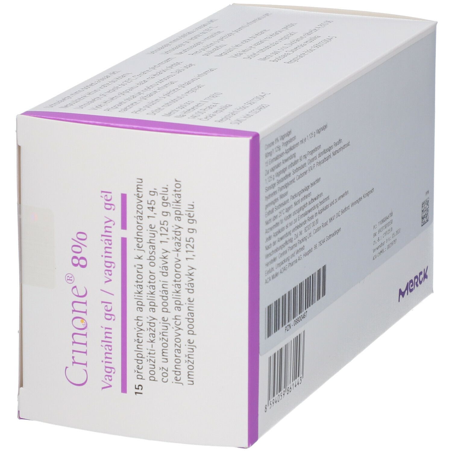 Crinone 8% Applikatoren Vaginalgel