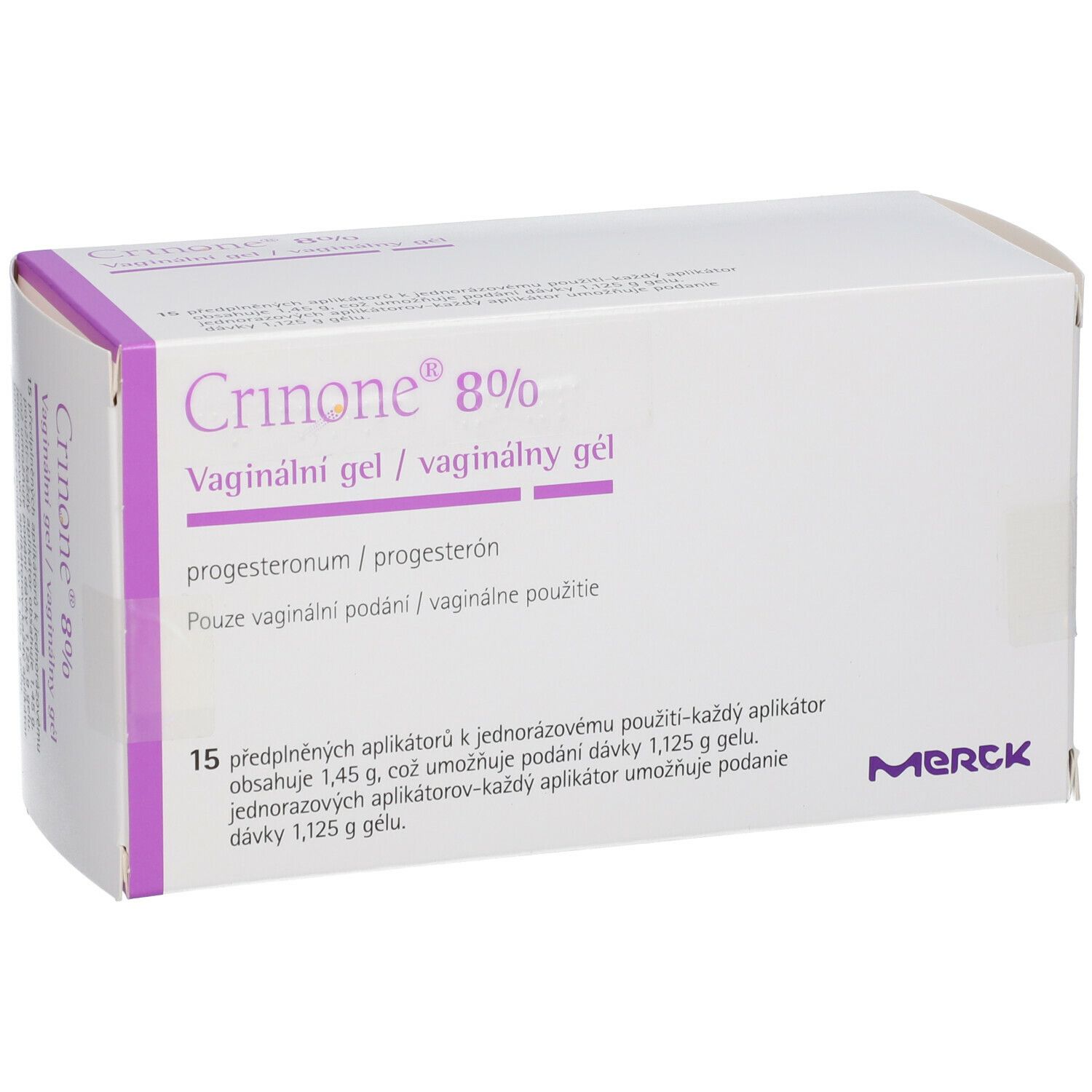 Crinone 8% Applikatoren Vaginalgel