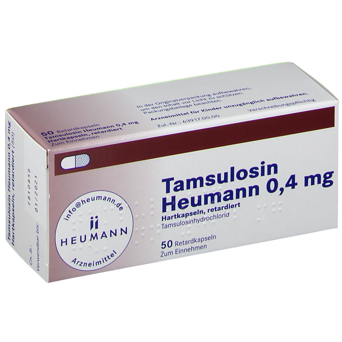 Tamsulosin Heumann 0,4 mg Hartkapseln retardiert