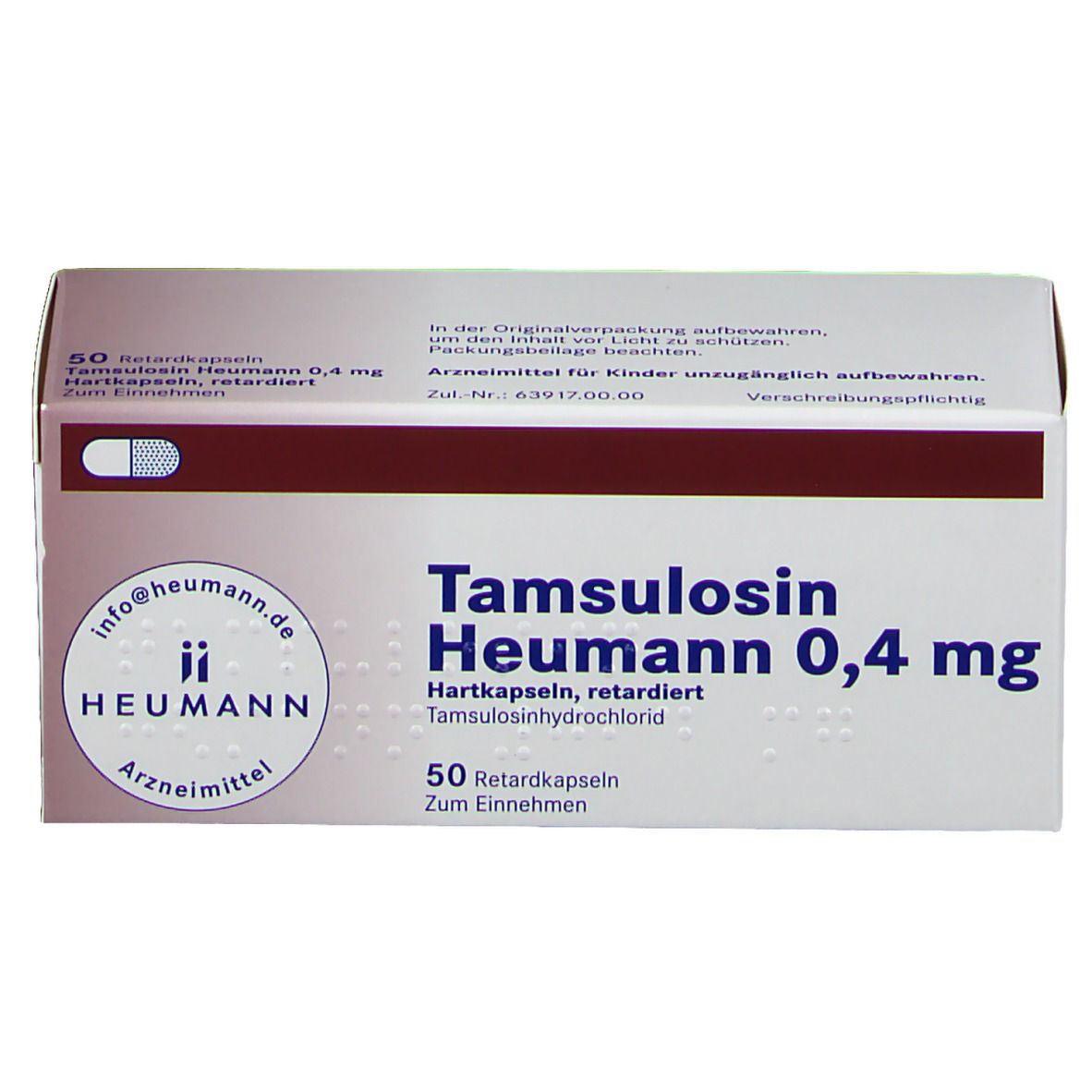 Tamsulosin Heumann 0,4 mg Hartkapseln retardiert