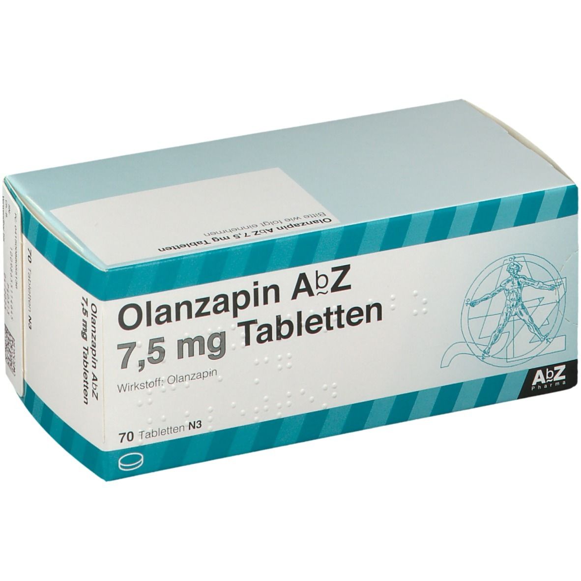 Olanzapin AbZ 7,5 mg