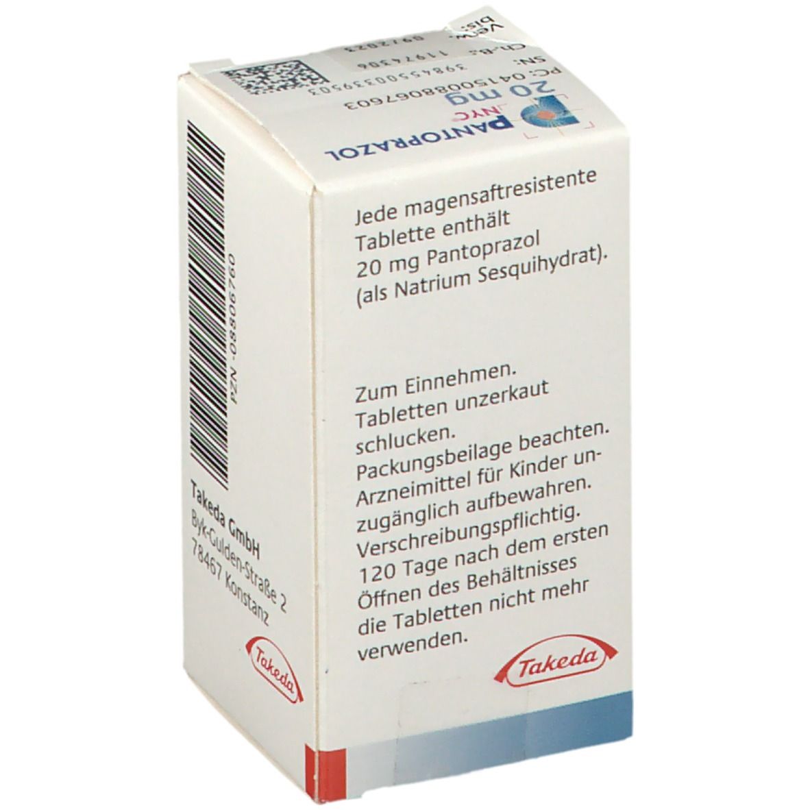 Pantoprazol NYC® 20 mg