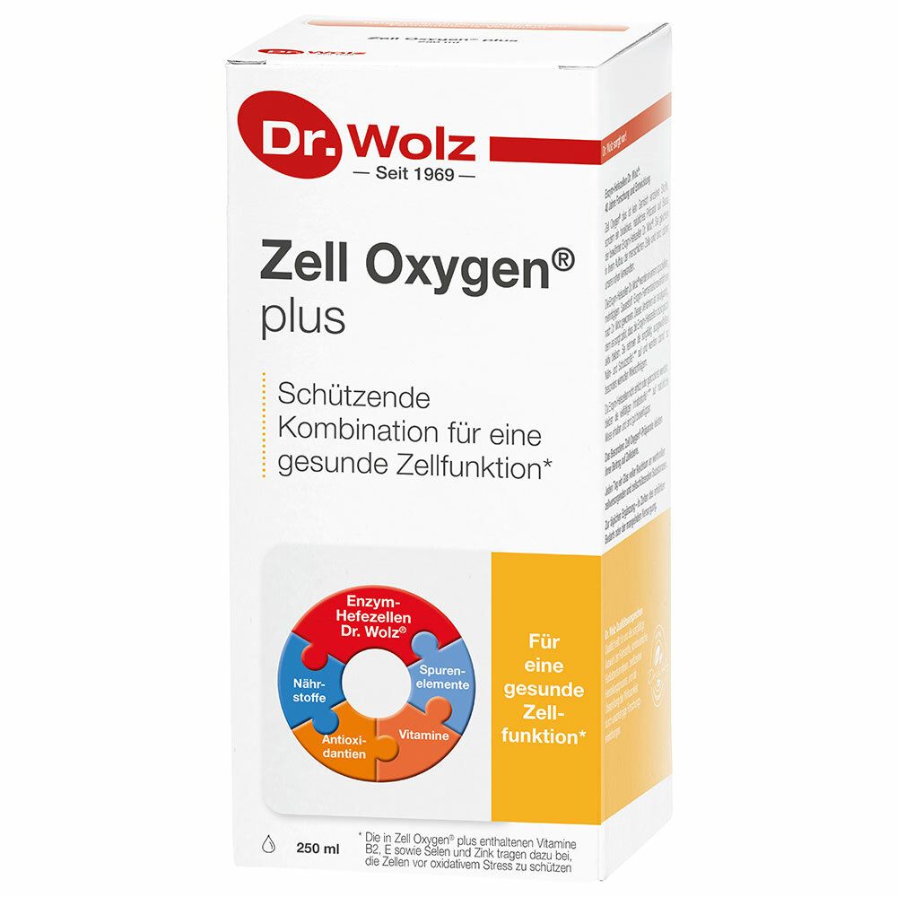 Zell Oxygen plus flüssig 250 ml Flüssigkeit