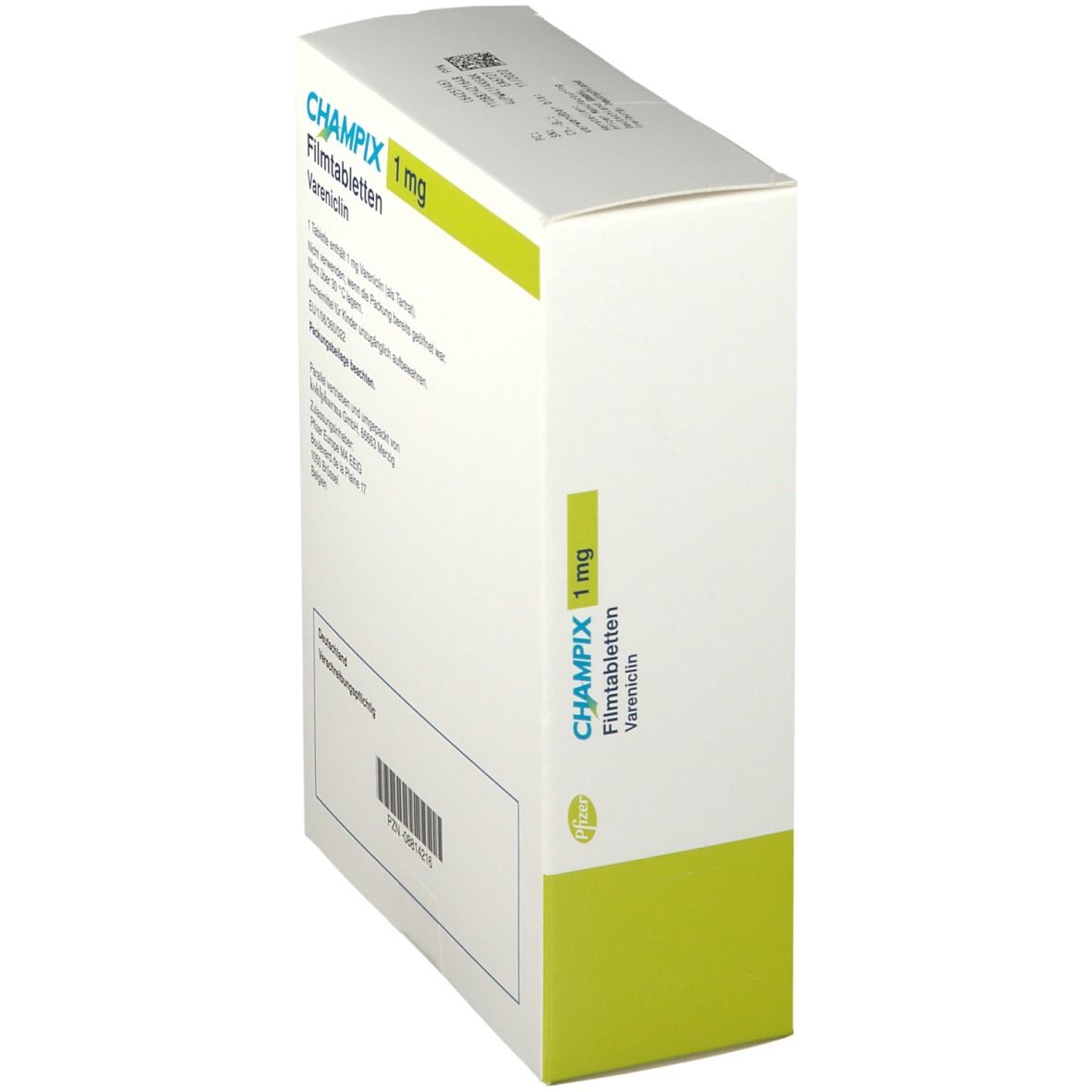 Champix 1 mg Folgepackung