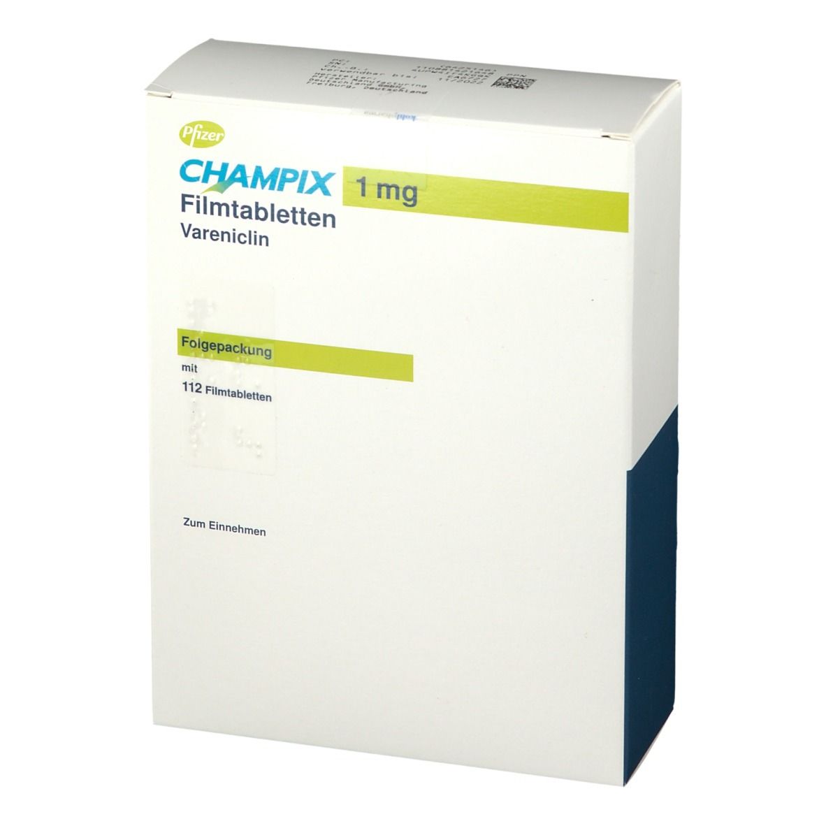 Champix 1 mg Folgepackung