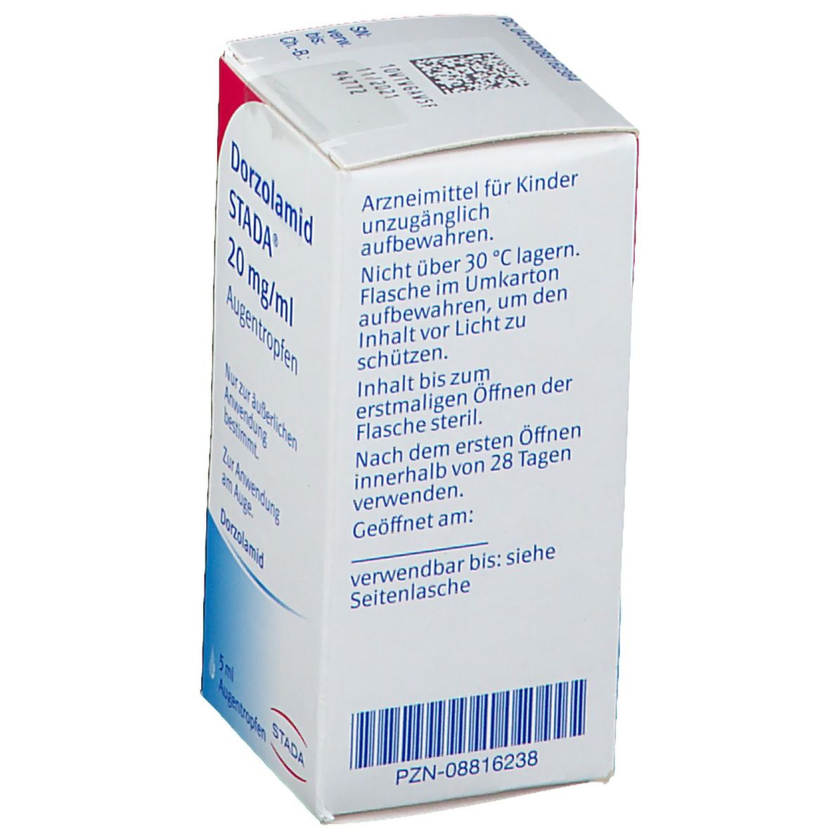 Dorzolamid Stada 20 mg/ml Augentropfen 1x5 ml