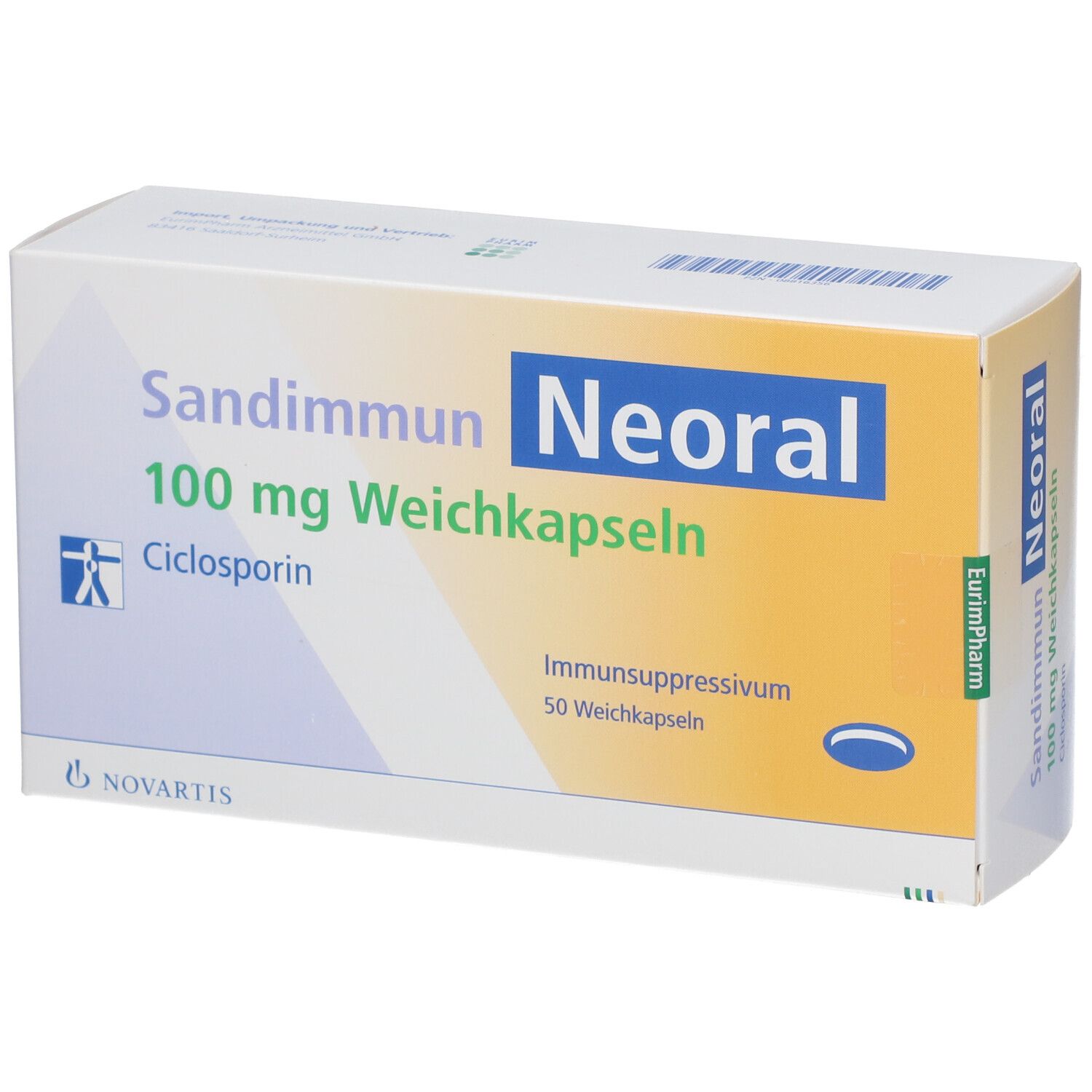 Sandimmun Neoral 100 mg Weichkapseln 50 St