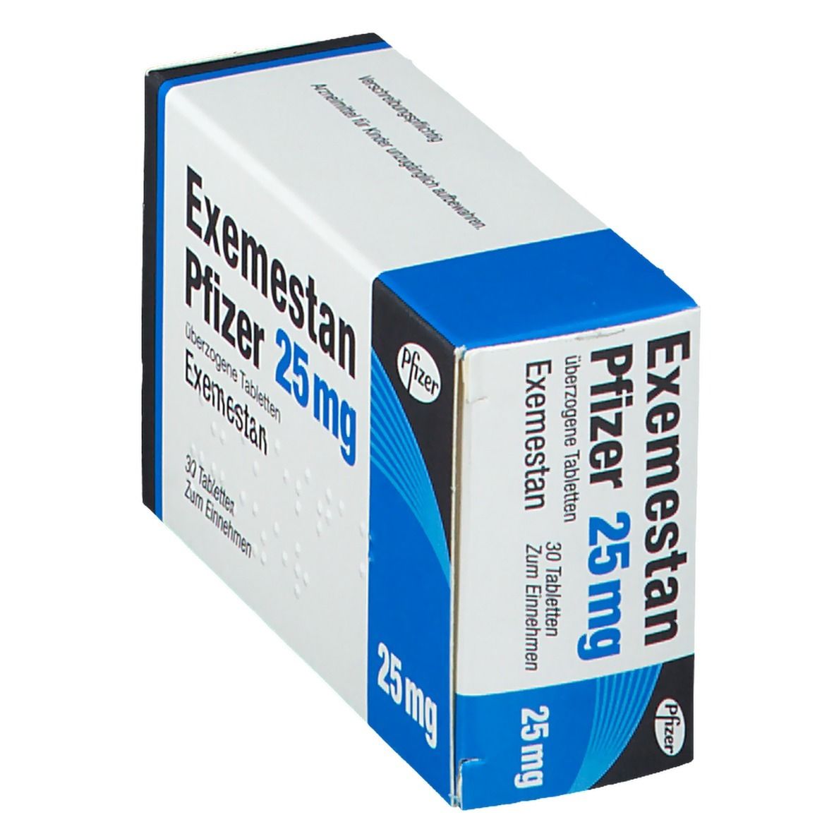 Exemestan Pfizer 25 mg überzogene Tabletten 30 St Überzogene