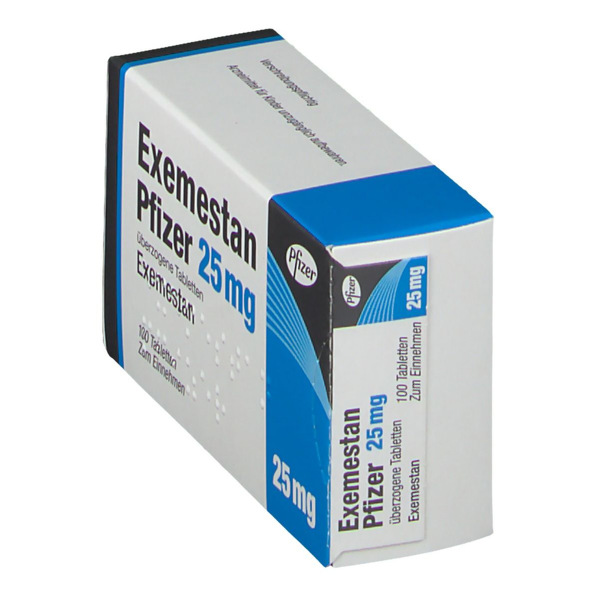 Exemestan Pfizer 25 mg überzogene Tabletten 100 St Überzogene