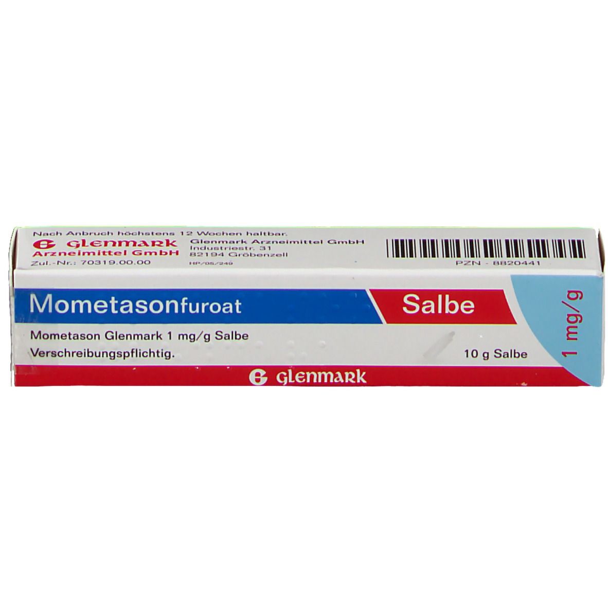 Mometason Glenmark 1 mg/g