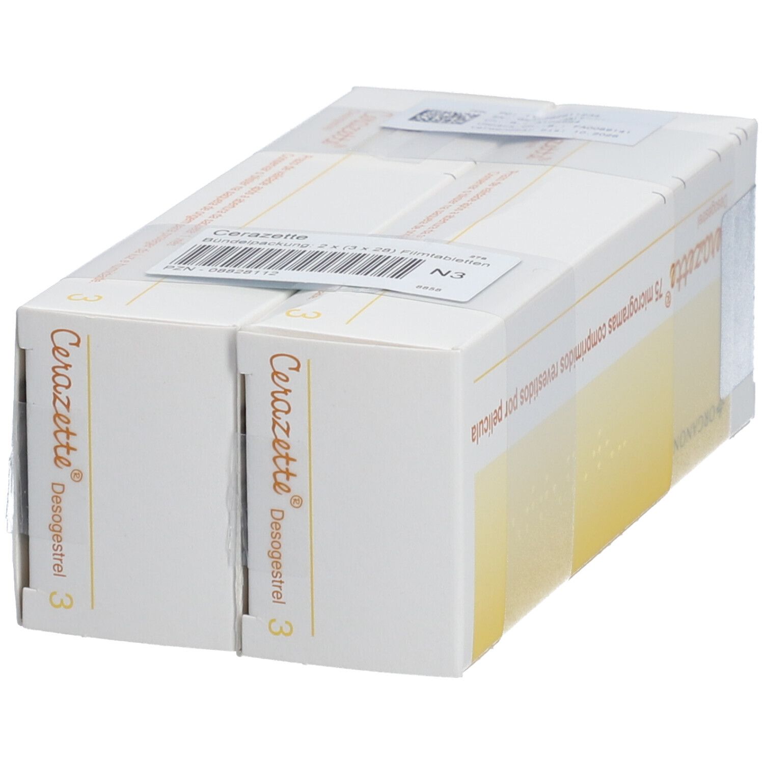 Cerazette 75 Mikrogramm Filmtabletten 6x28 St