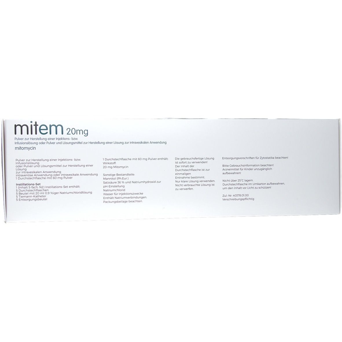 Mitem 20 mg Instillationsset P.H.Lsg.intraves.Anw. 5 St Plv.z.H.Inj/Inf.lös. o. Plv+LM z.H.Lös.z.i.ves.Anw