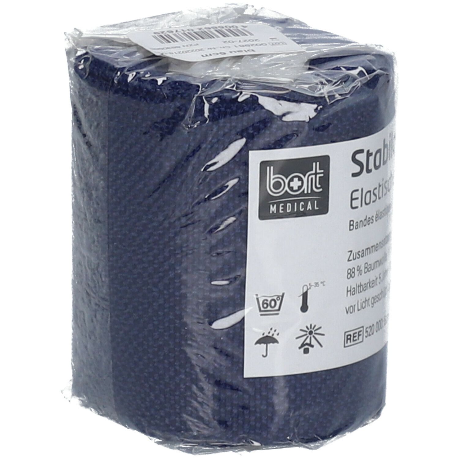 BORT StabiloColor® Binde 6 cm blau