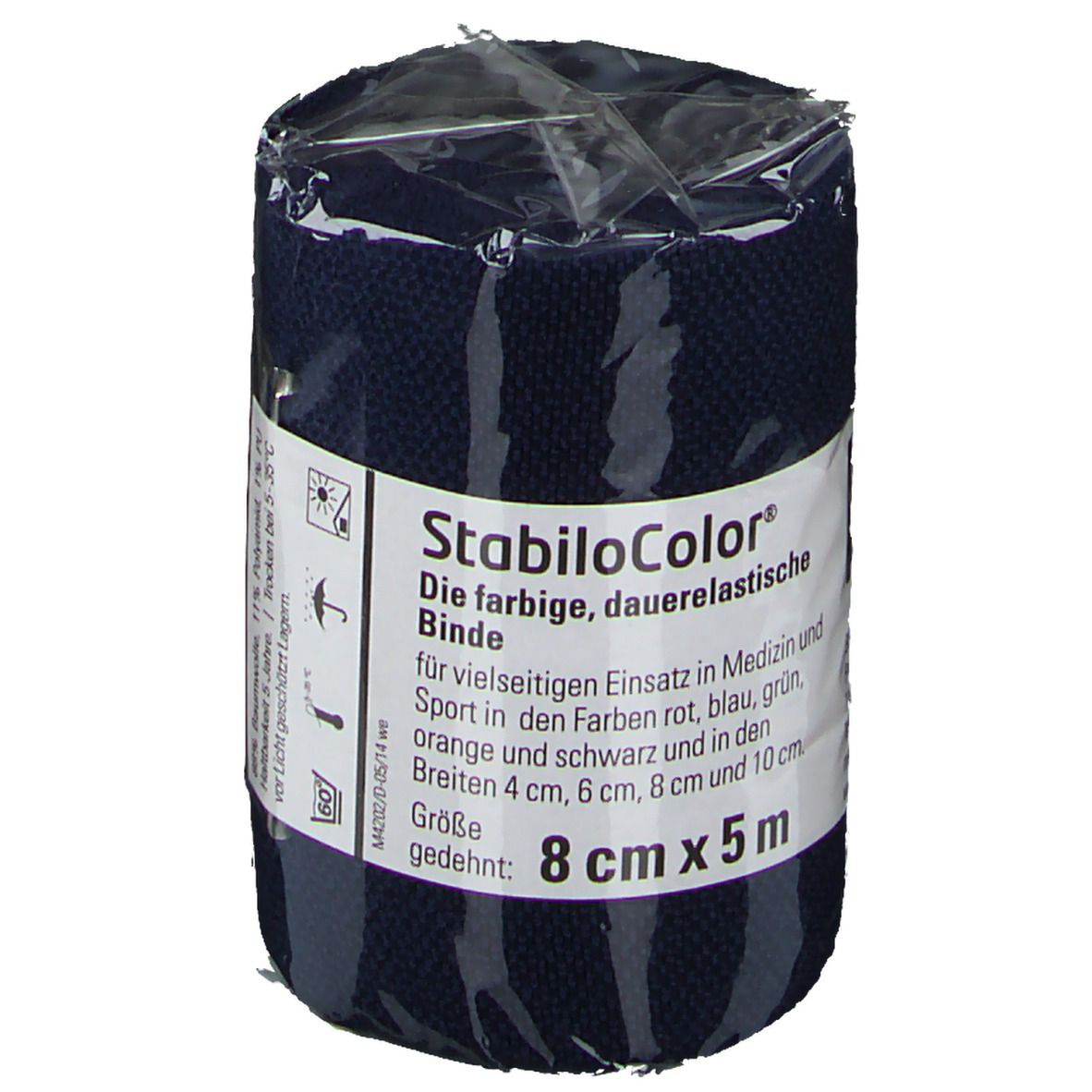 BORT StabiloColor® Binde 8 cm blau