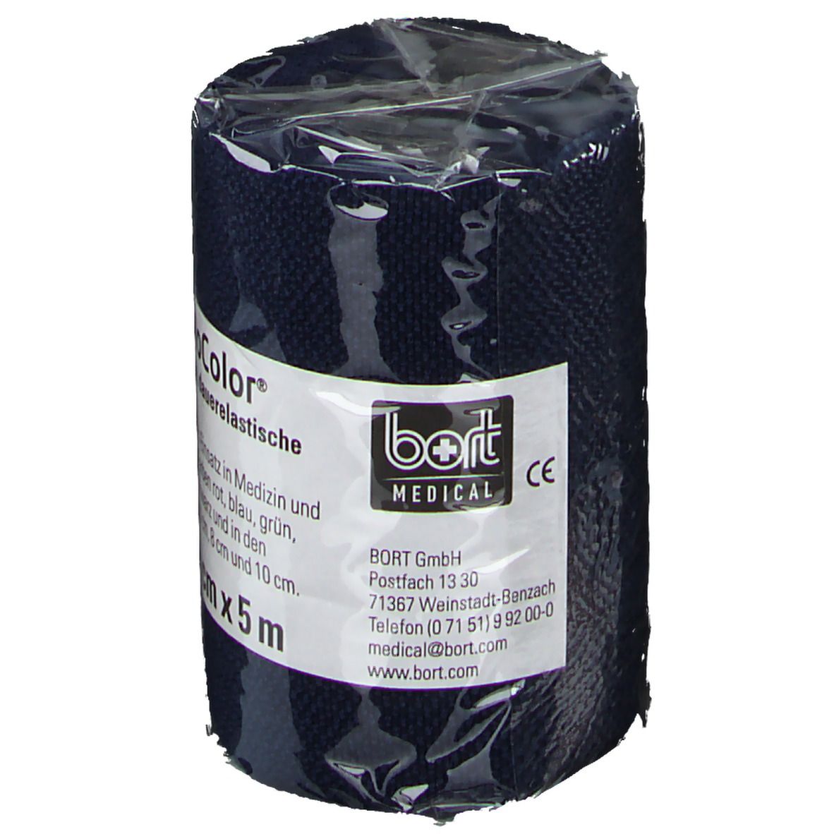 BORT StabiloColor® Binde 8 cm blau