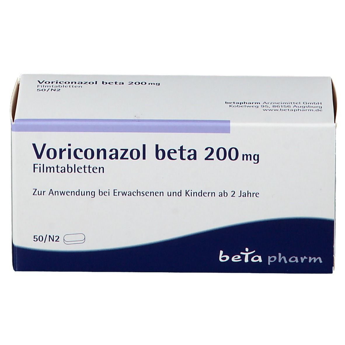 Voriconazol beta 200 mg
