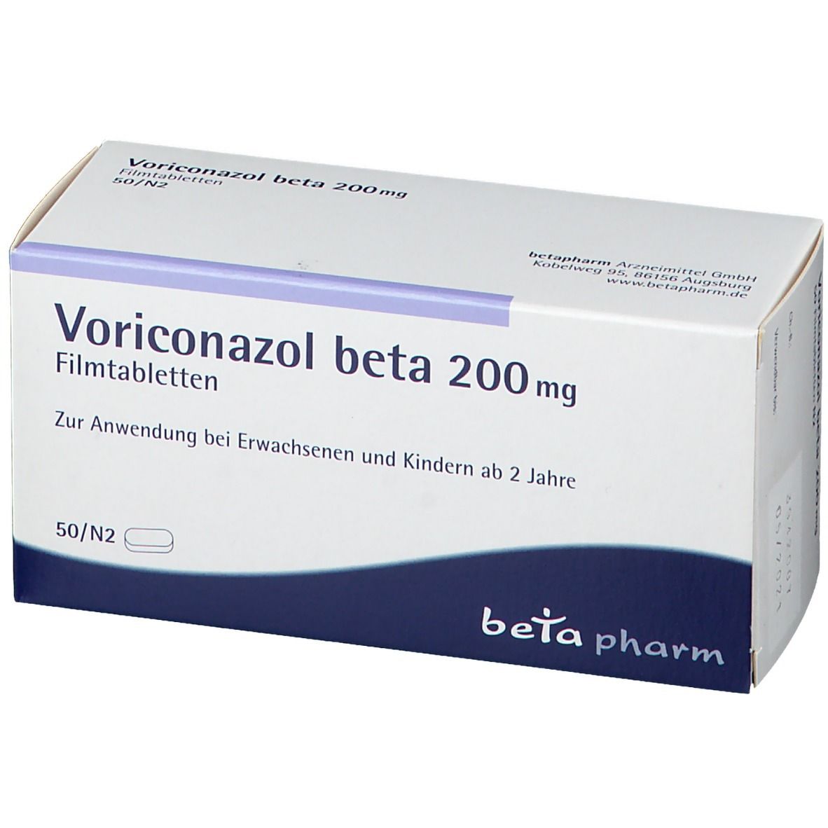 Voriconazol beta 200 mg