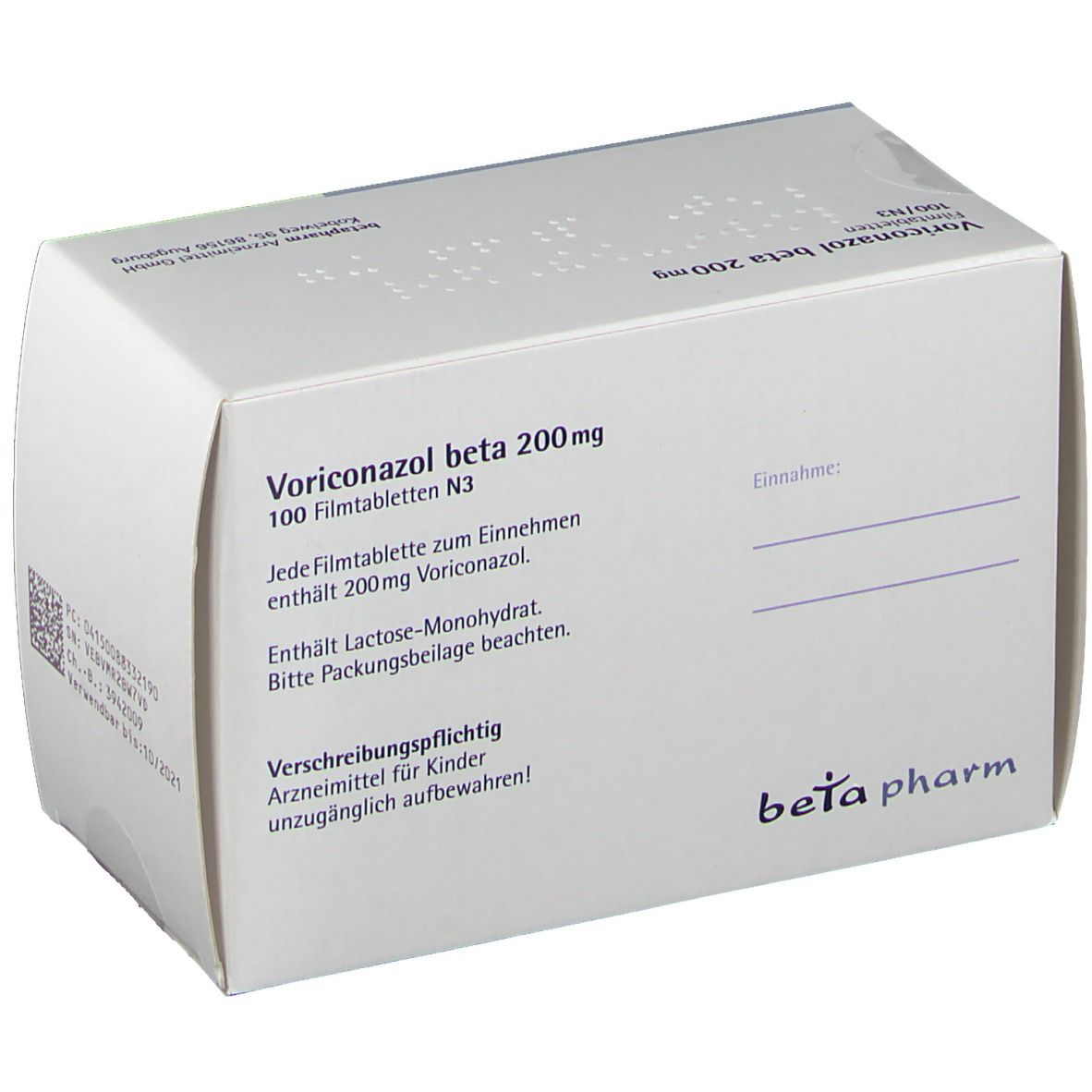 Voriconazol beta 200 mg
