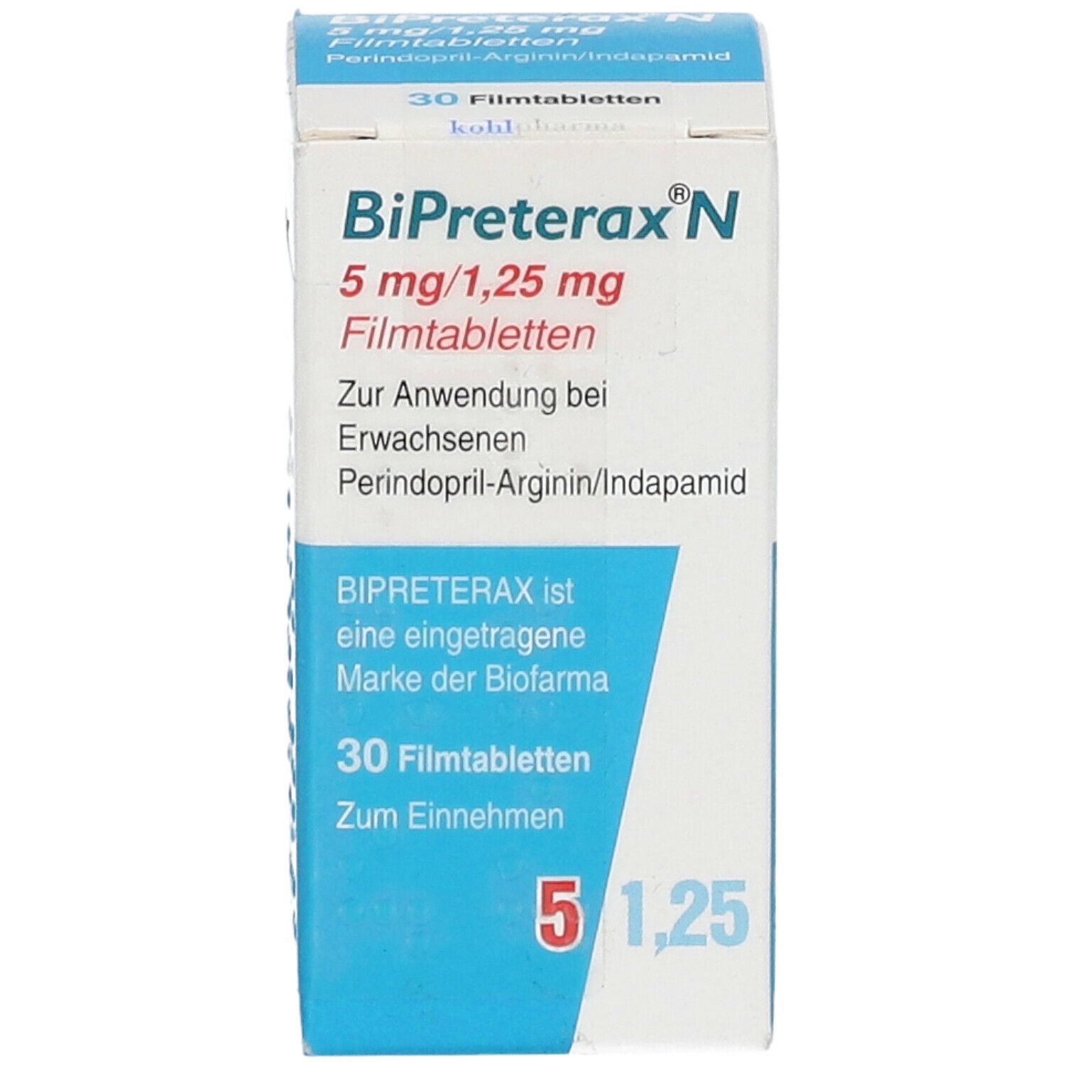 Bipreterax N 5 mg/1,25 mg