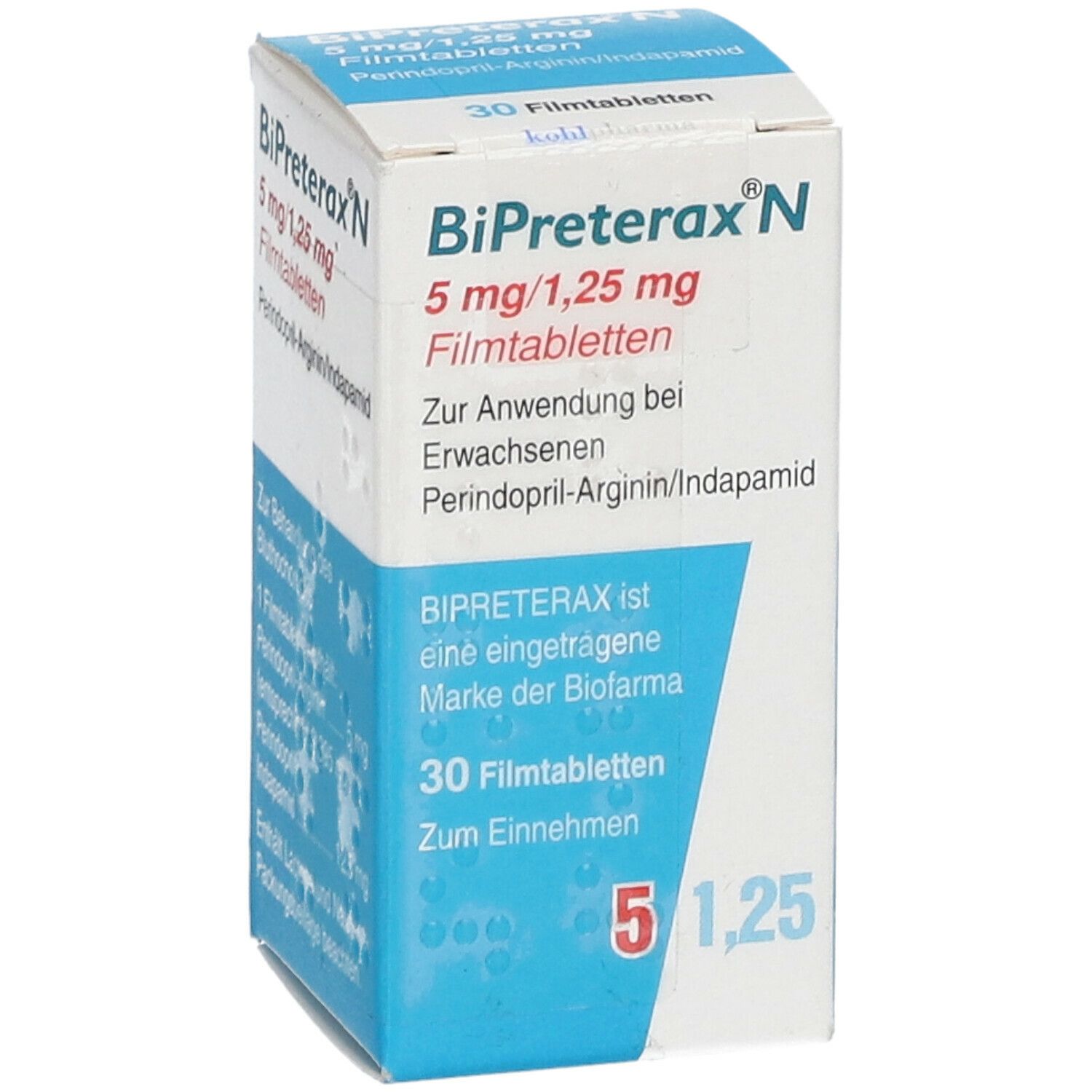 Bipreterax N 5 mg/1,25 mg