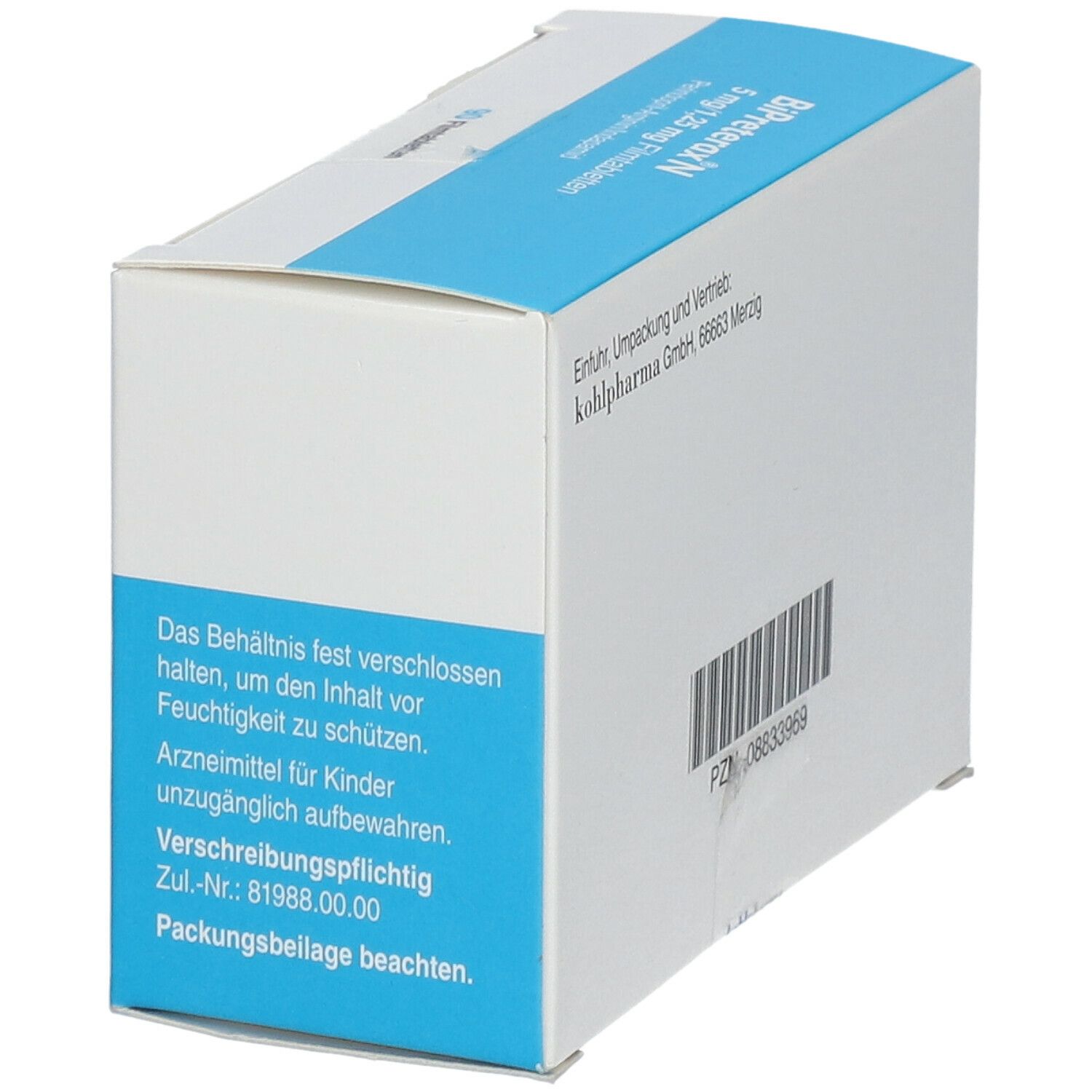 BIPRETERAX N 5 mg/1,25 mg