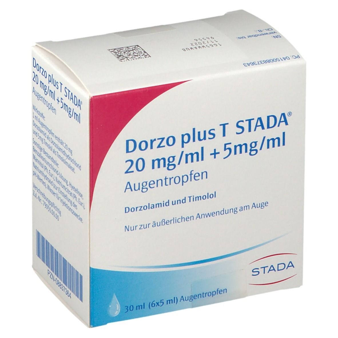 Dorzo plus t STADA®® 20 mg/ml + 5 mg/ml