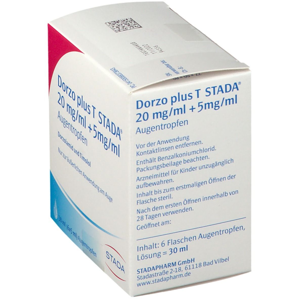 Dorzo plus t STADA®® 20 mg/ml + 5 mg/ml