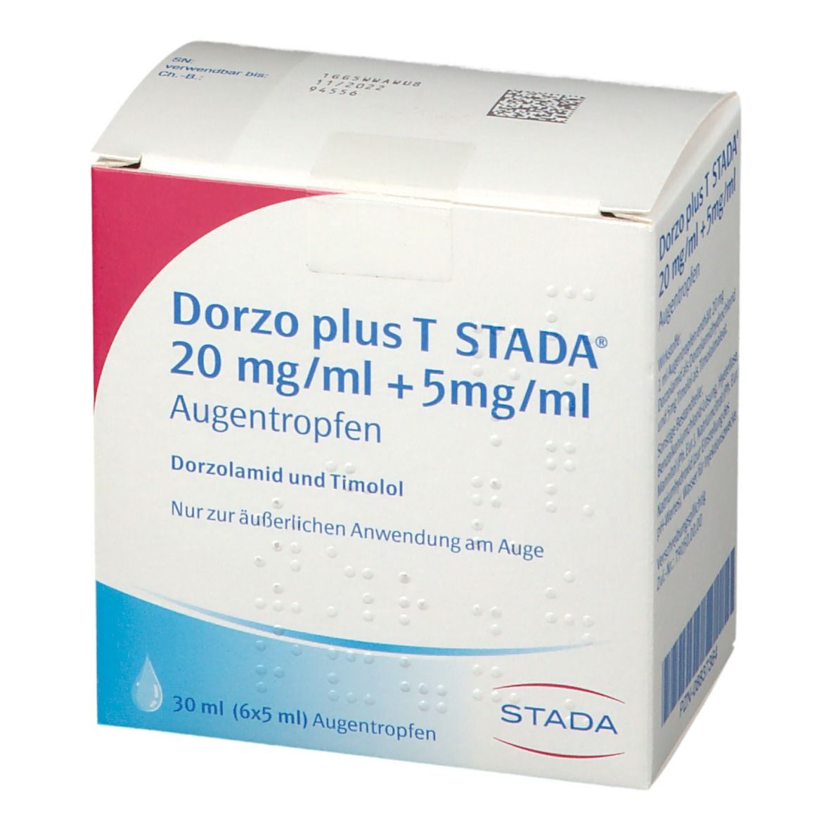 Dorzo plus t STADA®® 20 mg/ml + 5 mg/ml