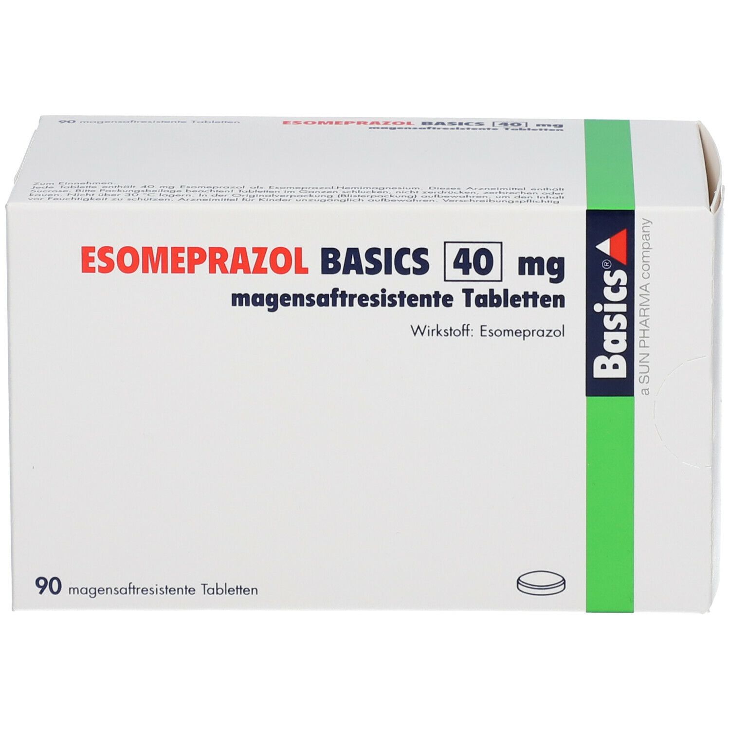 ESOMEPRAZOL BASICS 40 mg