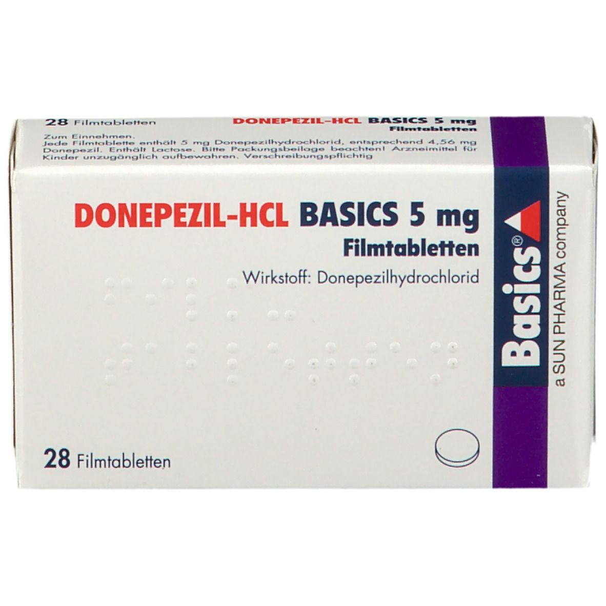 DONEPEZIL-HCL BASICS 5 mg