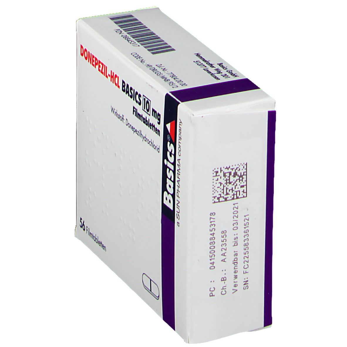 DONEPEZIL-HCL BASICS 10 mg