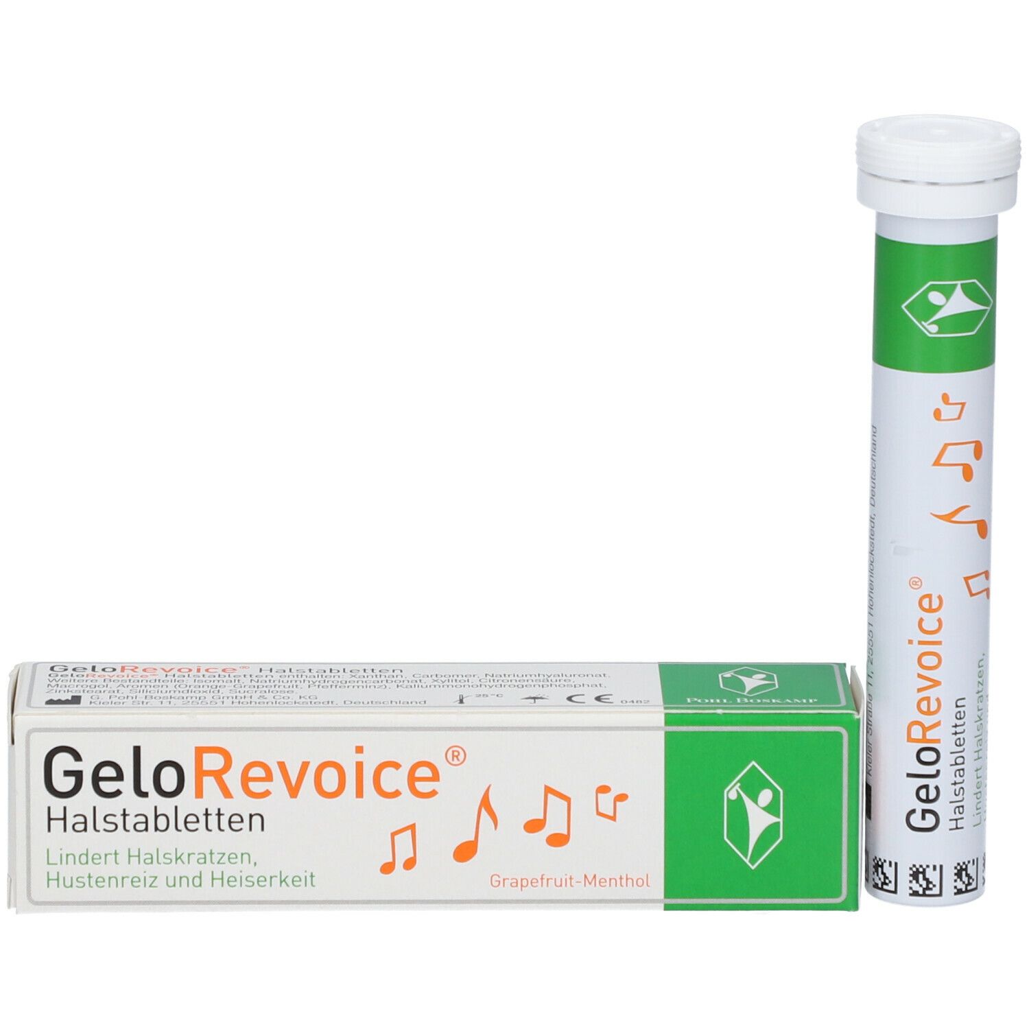 GeloRevoice Halstabletten Grapefruit-Menthol bei Heiserkeit ...