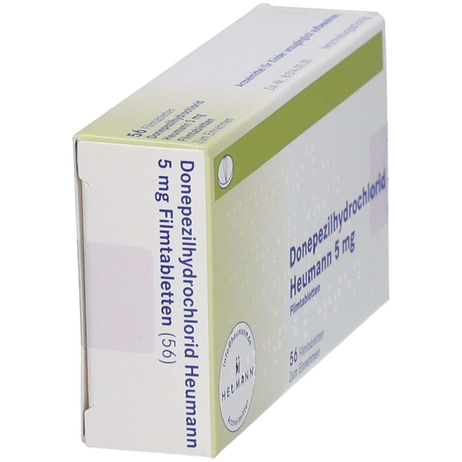 Donepezilhydrochlorid Heumann 5 mg Filmtabletten 56 St