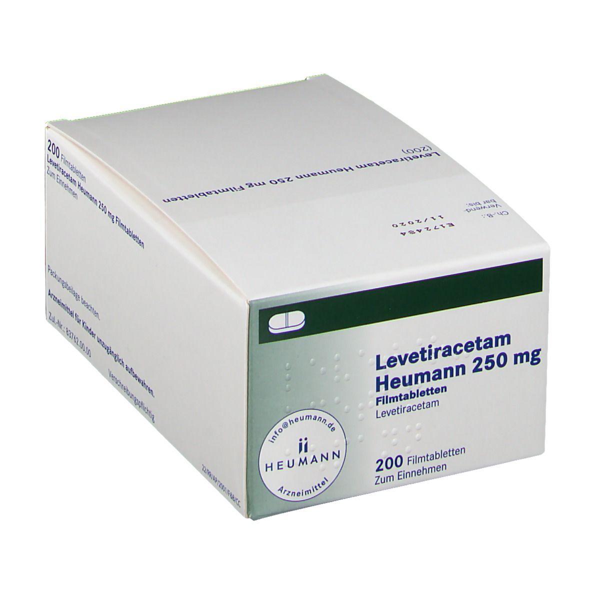 Levetiracetam Heumann 250 mg